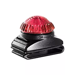 Adventure Lights Guardian Warning Light, Red, Flashing/Continuous, Magnetic/Clip-on (50001)