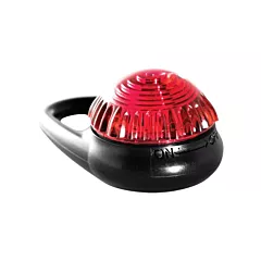 Adventure Lights TAG-IT Guardian Warning Light, Red, Flashing/Continuous, Clip-on (51011-EF)