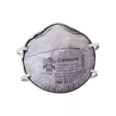 3M 8247 Particulate Respirators, NIOSH, Standard, Cup, Without, R95 (8247)
