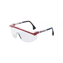 Honeywell Uvex® Astrospec 3000® Ultra-Dura® Safety Glasses with Patriot Frame, CSA Z94.3/ANSI Z87+, Clear, Anti-Scratch (S1169)
