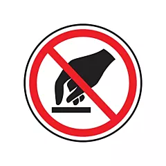 Accuform Signs Enseigne de sécurité CSA - ne pas toucher