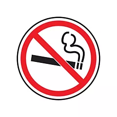 Accuform Signs Enseigne de sécurité CSA - défense de fumer, 12