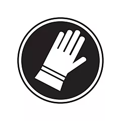 Accuform Signs Hand Protection Required CSA Safety Sign, 12