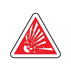 Accuform Signs Explosive CSA Safety Sign