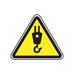 Accuform Signs Enseigne de sécurité CSA - grue, 12