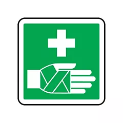 Accuform Signs First Aid CSA Safety Sign, 12