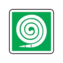 Accuform Signs Étiquettes de sécurité CSA - boyau d'incendie, 12