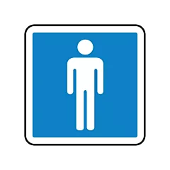 Accuform Signs Men CSA Safety Sign, 12