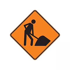 Men at Work Traffic Sign, 24