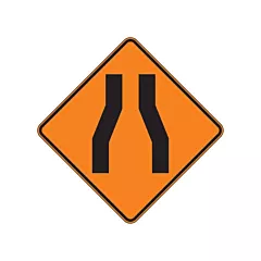 Narrow Road Traffic Sign, 24