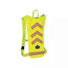 Ergodyne Chill-Its® 5155HV Low-Profile Hydration Packs, 2L, Hi-Vis Lime (13156)
