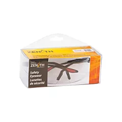 Zenith Safety Products Lunettes de sécurité série Z1300, CSA Z94.3, Transparent, Anti-égratignures