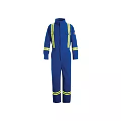 Bulwark Flame-Resistant Premium Coveralls with Reflective Trim