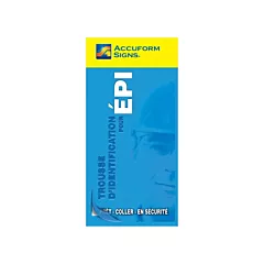 Accuform Signs PPE-ID™ Chart & Label Kits, 2