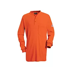 Bulwark Chemises Henley sans étiquette à manches longues résistantes aux flammes