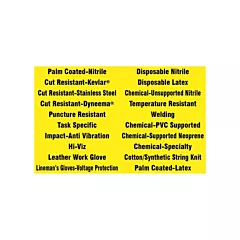 Accuform Signs Étiquettes magnétiques The Glove Board(MC)