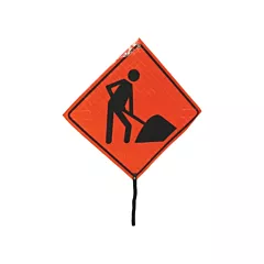 Signel Enseigne enroulable présence de travailleurs, 24