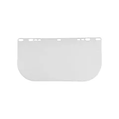 Jackson Safety F20 Clear Flat Faceshield, 8
