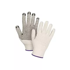 Zenith Safety Products Heavyweight Dotted String Knit Gloves