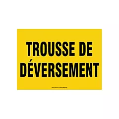Accuform Signs Enseigne « Trousse de déversement »