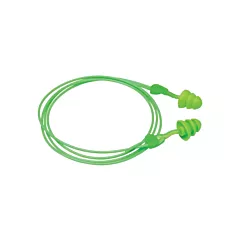 Moldex Glide® Trio Reusable Earplugs, Corded, 27 NRR dB, One-Size, CSA Class AL, Bulk - Loose (6445)
