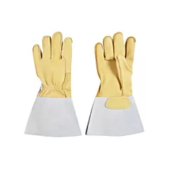 Natpro Gants pour monteur de lignes, Grand, Non doublé, Cuir fleur de vache, Sécurité, Cuir (7-951060/1-2XL)