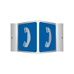 Accuform Signs Enseigne Projection(MC) - téléphone, 6