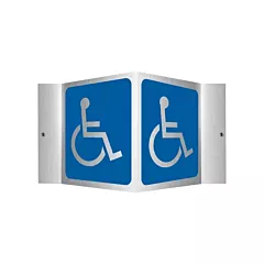 Accuform Signs Handicapped Projection™ Sign, 6