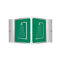 Accuform Signs Enseigne Projection(MC) - douche d'urgence, 6