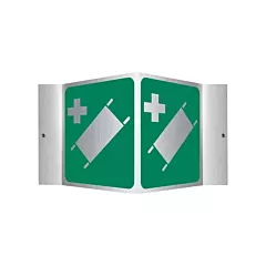 Accuform Signs First-Aid Stretcher Projection™ Sign, 6