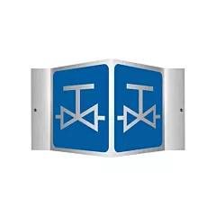 Accuform Signs Valve Projection™ Sign, 6