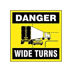 Accuform Signs Panneau routier anglais, 18