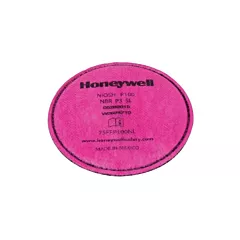 Honeywell North® Low-Profile Pancake Filter, Particulate Filter, Organic Vapour/Acid Gas/P100, 7700 Series Half Facepiece/5500 Series Half Facepiece/7600 Series Full Facepiece (75FFP100NL)