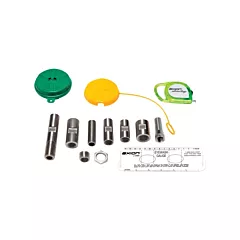 Haws Axion Advantage® Eye/Face Wash Upgrade Kit with Green ABS Plastic Eye/Face Wash Head, Non-Medical (AX13)