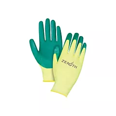 Zenith Safety Products ZX-3 Premium Gloves, 2X-Large/11, 15 Gauge, Nylon, Nitrile, Dipped Palm