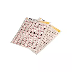 Incom Top Tape & Label GHS Hazard Pictogram Label Variety Packs