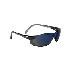 Blue Mirror Safety Glasses, CSA Z94.3, Blue/Mirror, Anti-Scratch