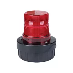 Federal Signal Corporation Clignotants d'avertissement avec signal visuel et sonore, Rouge, Clignotement, Bruiteur, 85 dB, Tuyau/Boîtier électrique (AV1-LED-120R)