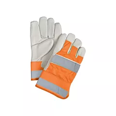 Zenith Safety Products Gants d'ajusteur à chaleur supérieure orange haute visibilité
