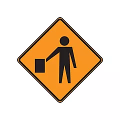 Accuform Signs Panneau de construction rigide - Signaleur