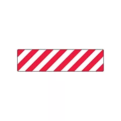 Accuform Signs Skid-Gard™ Striped Floor Signs, 6