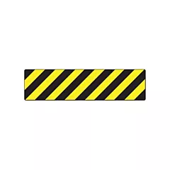 Accuform Signs Enseignes rayées pour plancher Skid-Gard(MC), 6