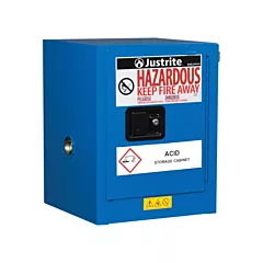 Justrite Sure-Grip® Ex Hazardous Material Countertop Safety Cabinets, 17