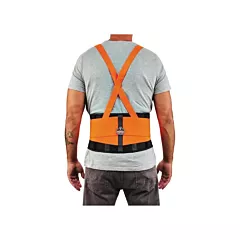 Ergodyne ProFlex 100HV Economy Spandex Hi-Vis Back Support Brace