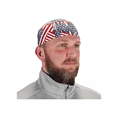Ergodyne Chill-Its 6630 Cooling Skull Caps, Multi-Colour (12506)