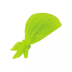 Ergodyne Chill-Its® 6710 Cooling Triangle Hat, High Visibility Lime-Yellow (12331)