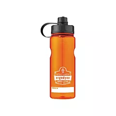 Ergodyne Bouteille d'eau sans BPA Chill-Its(MD) 5151, 34 oz/1000 ml, Orange, Plastique (13151)