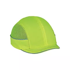 Ergodyne Skullerz® 8950 Micro Brim Bump Cap, None, High Visibility Lime Green (23331)