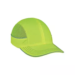 Ergodyne Skullerz® 8950 Long Brim Bump Cap, None, High Visibility Lime Green (23335)