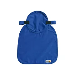 Ergodyne Tampon et voile pour le cou refroidissants et ignifugés pour casque de sécurité Chill-Its(MD) 6717FR, Bleu (12657)